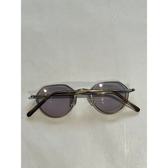 Oliver Peoples OP-43 Sunglasses in Antique Silver